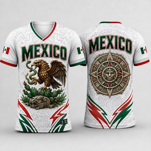 EagleSpirit – Premium Mexican Cultural Football Supporter Jersey