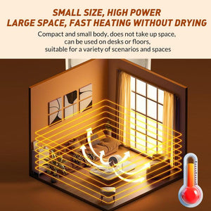 WarmCraft – 2025 Portable Hot Air Blower Heater