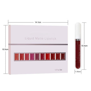 VelvetLuxe – Liquid Matte Lipstick Set