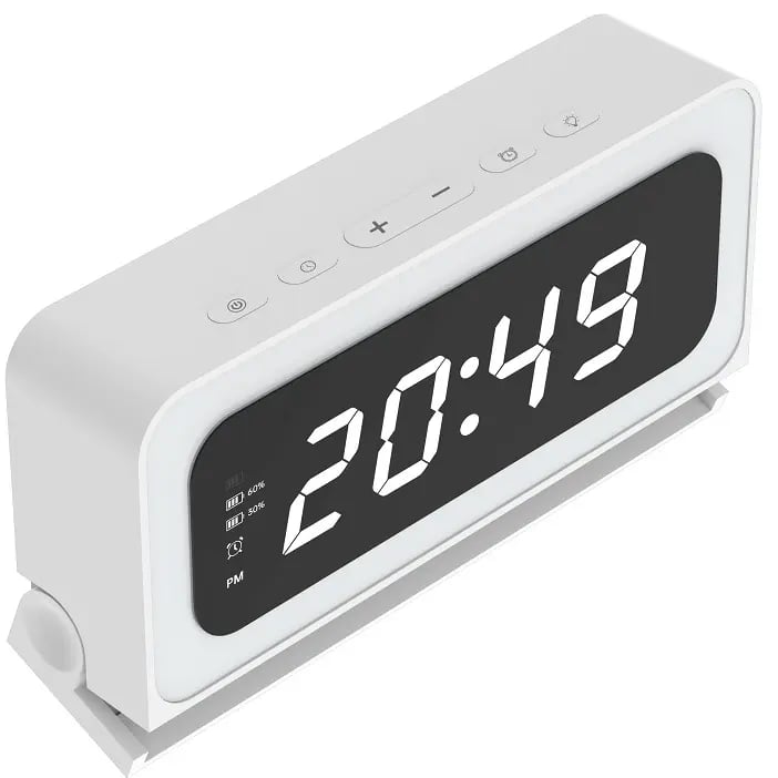 Smart Digital Clock Camera with Dual Band WiFi (5GHz & 2.4GHz) | Home Security & Real-Time Monitoring System
