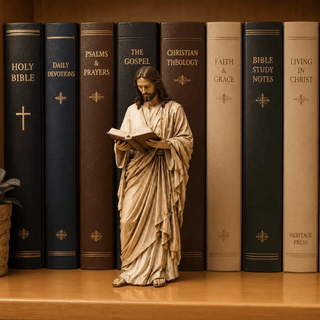 GraceKeep – Inspirational Jesus Figurine Display Set