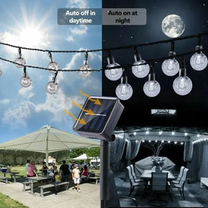 🔥Last Day 50% OFF🔥 - Waterproof Solar Powered LED Outdoor String Lights marnetic