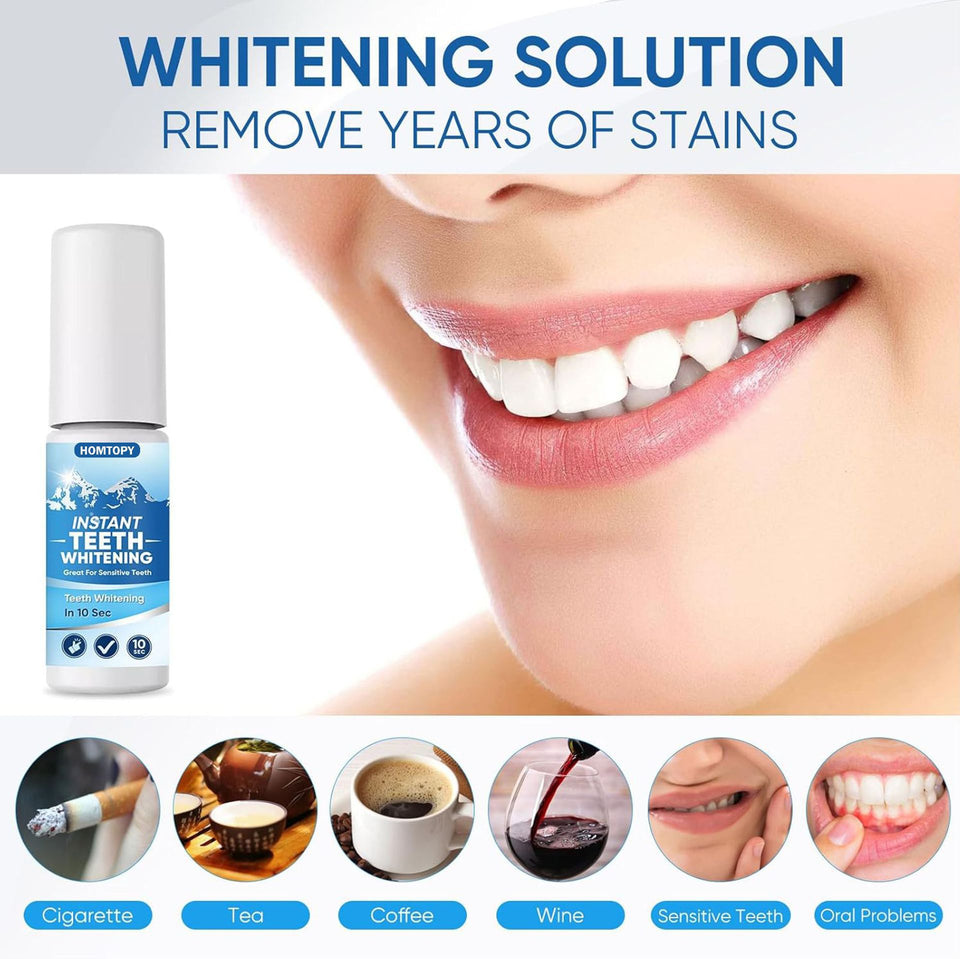 Instant Teeth Whitening Paint