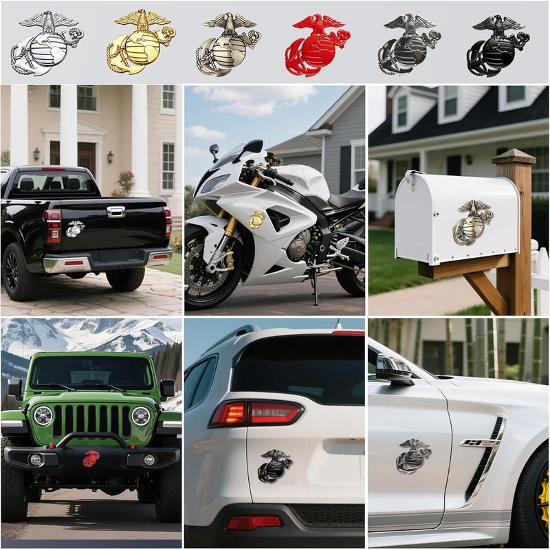 EagleGlobeAnchor - Patriotic Marine Corps Car Emblem