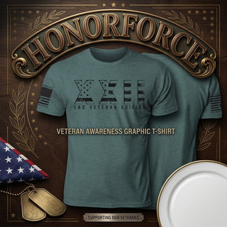 HonorForce – Veteran Awareness Graphic T-Shirt