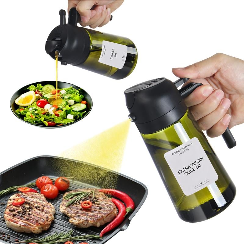 FlavorMist – Glass Oil Sprayer & Dispenser