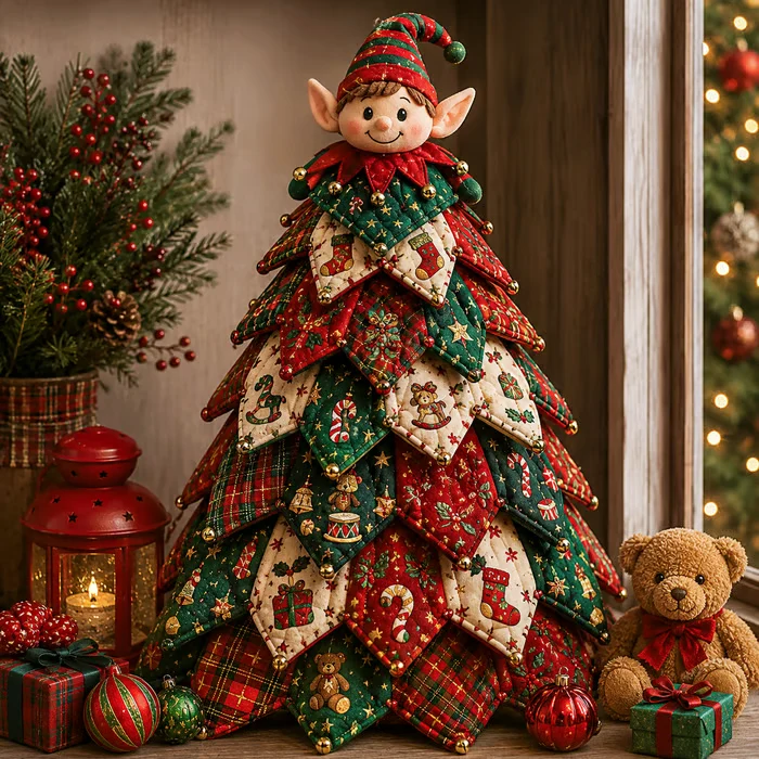 QuiltTree – DIY Fabric Christmas Tree Kit