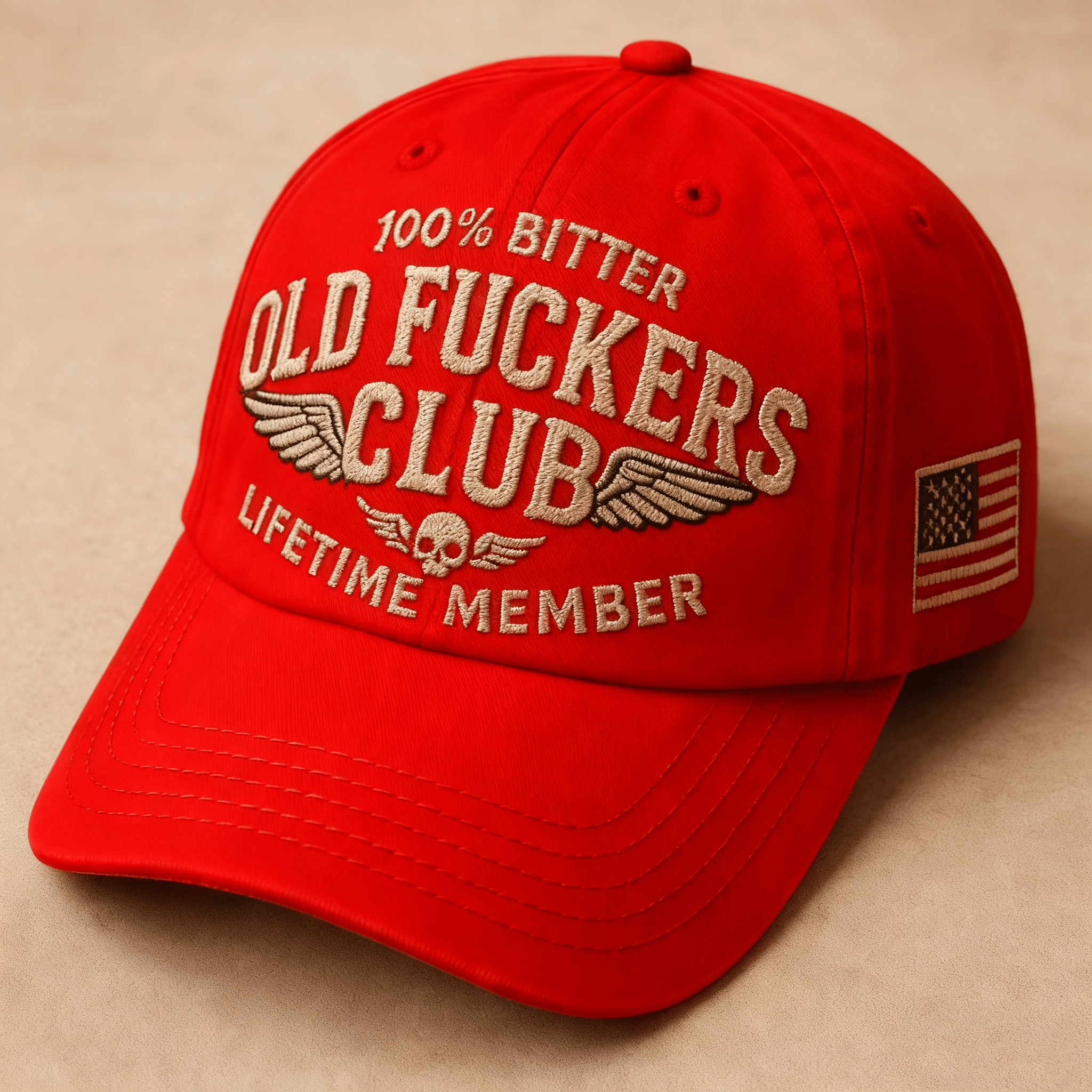 Rugged Rebel - Vintage Distressed Cap