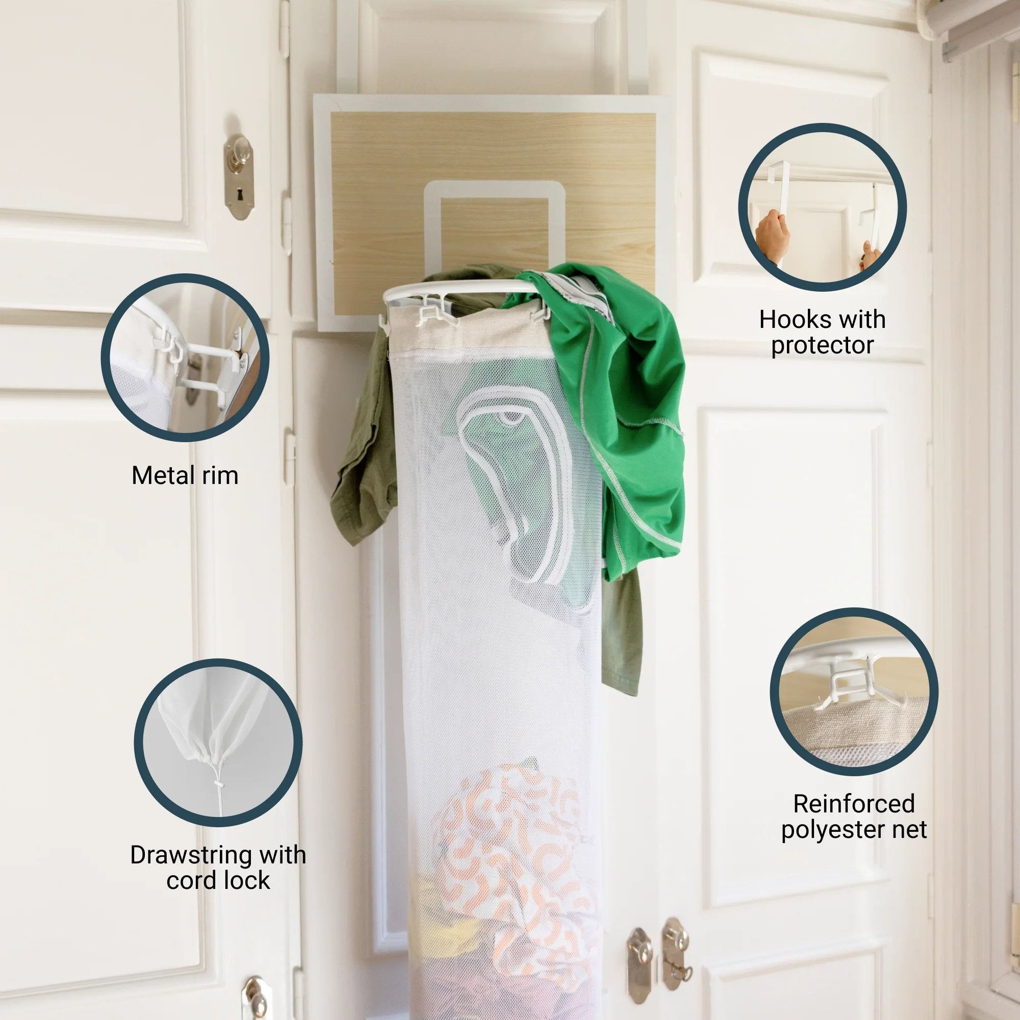 DunkHamper – Basketball Laundry Hoop