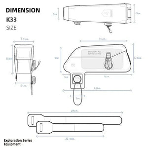 CycleGuard – Waterproof Magnetic Bike Tube Bag
