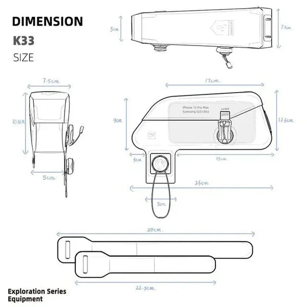 CycleGuard – Waterproof Magnetic Bike Tube Bag