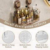 No-Drill Bathroom Suction Storage Box