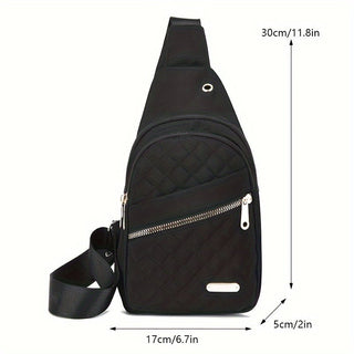 LuxeCarry – Minimalist Solid Color Crossbody Bag