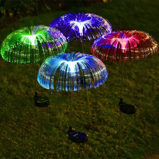 JellyGlow – Solar Color-Changing Jellyfish Lights
