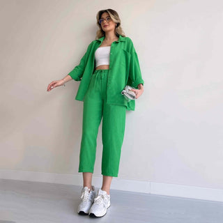 FlowWear - Minimalist Two-Piece Street Set
