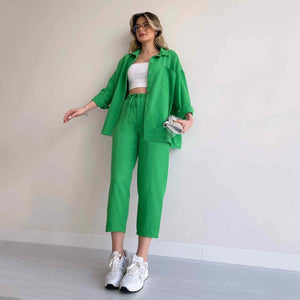FlowWear - Minimalist Two-Piece Street Set