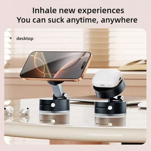 MagGrip – Vacuum Suction Magnetic Phone Stand