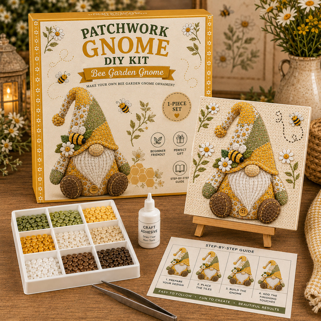 GnomeGlow – Handmade Mosaic Art Kit