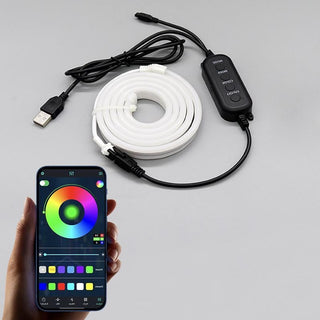 VividGlow - Customizable LED Light Strip via APP