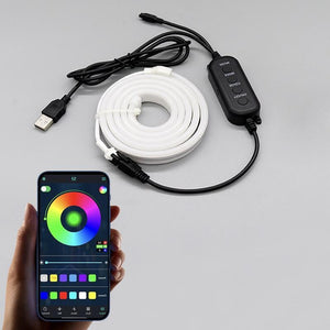 VividGlow - Customizable LED Light Strip via APP