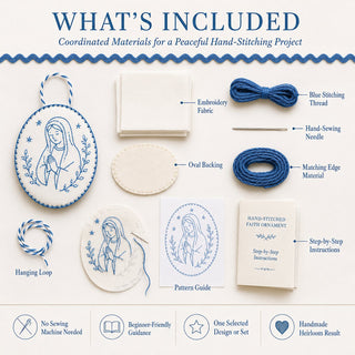 StitchBloom – Beginner-Friendly Heirloom Embroidery Kit