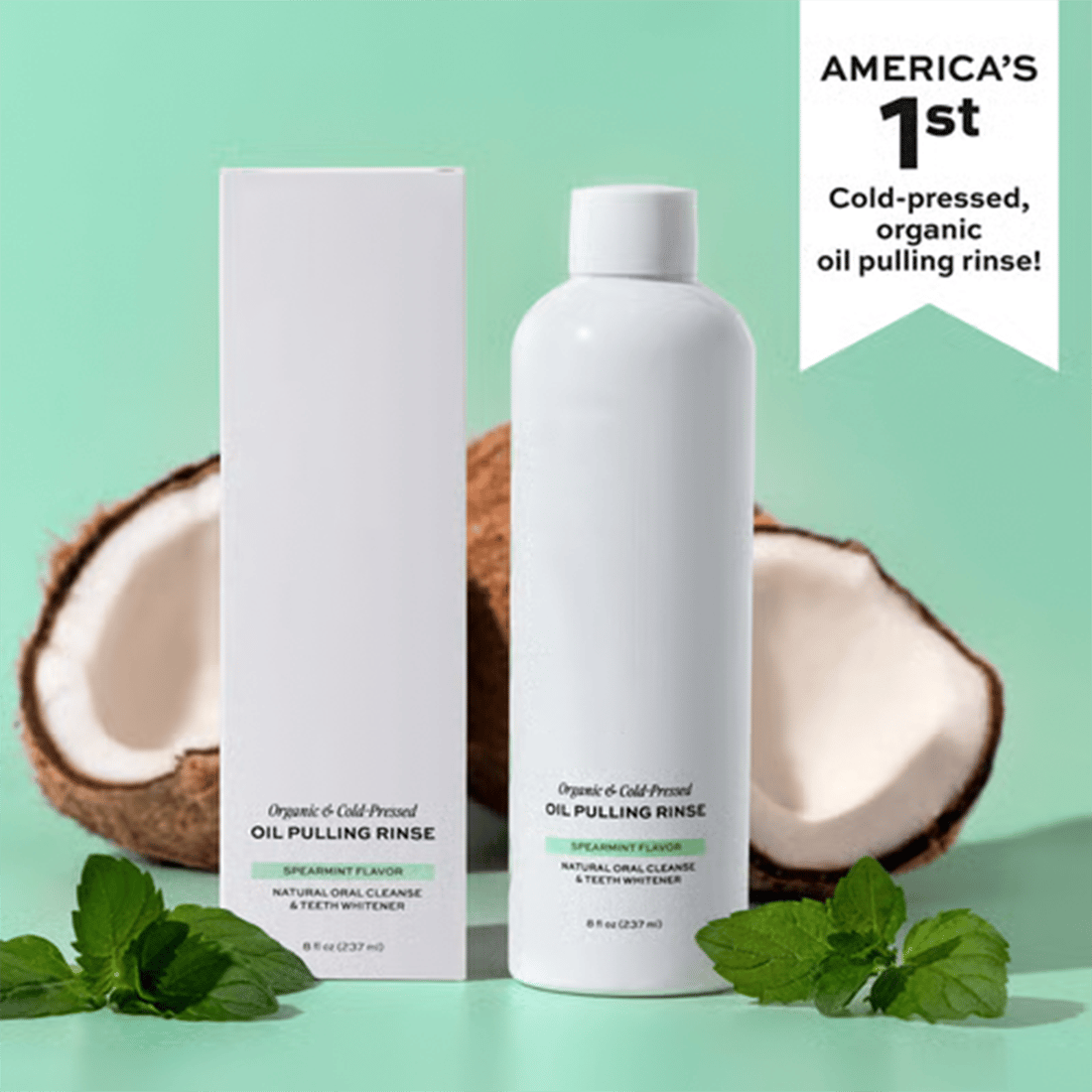 Vitanova | Oil Pulling Rinse | Pure, Natural Oral Care