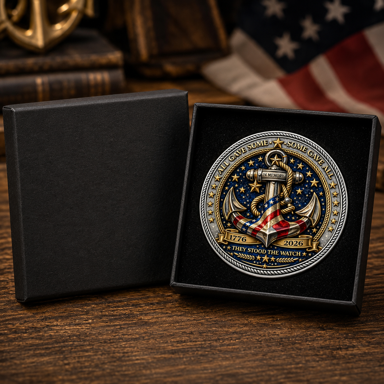 HonorForge – Navy Guardians of the Sea Challenge Coin