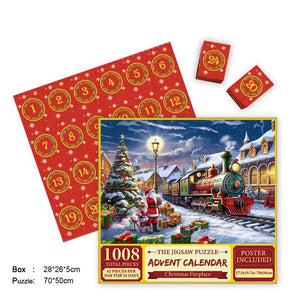 Merry Jigsaw Advent Calendar Puzzle Marnetic