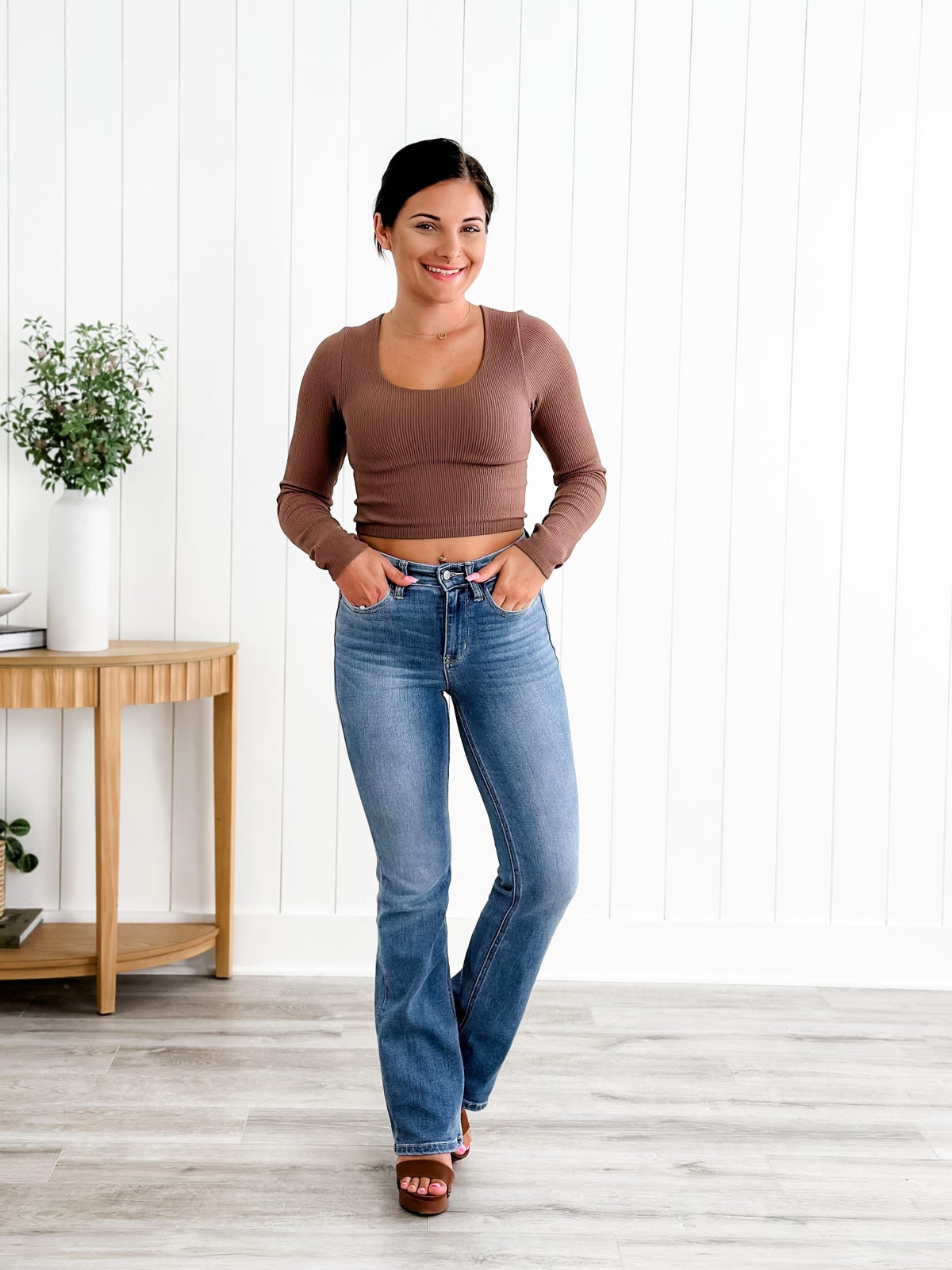 CurveLift – Tummy Control Bootcut Jeans