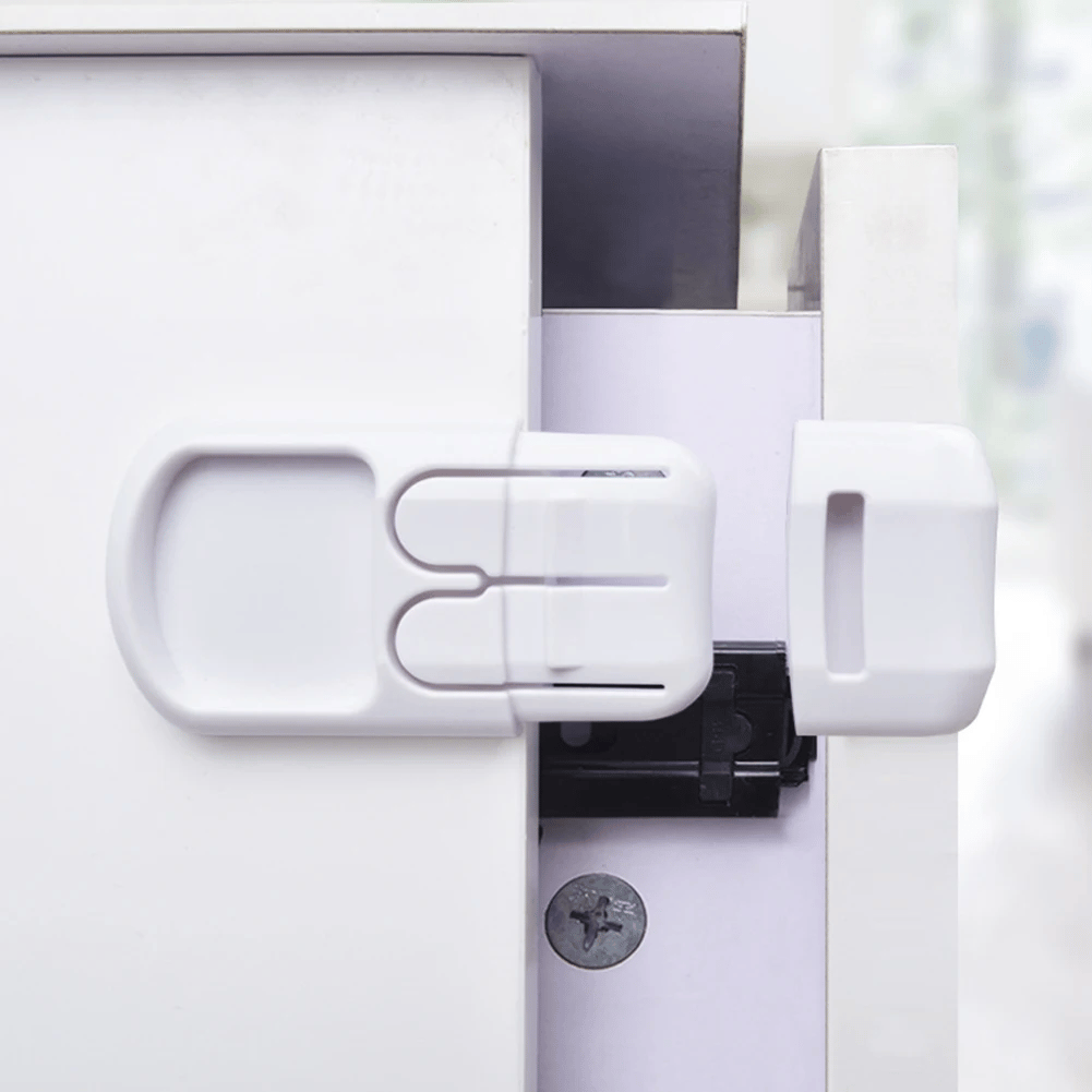 Plastic Baby Safety Drawer Locks👍