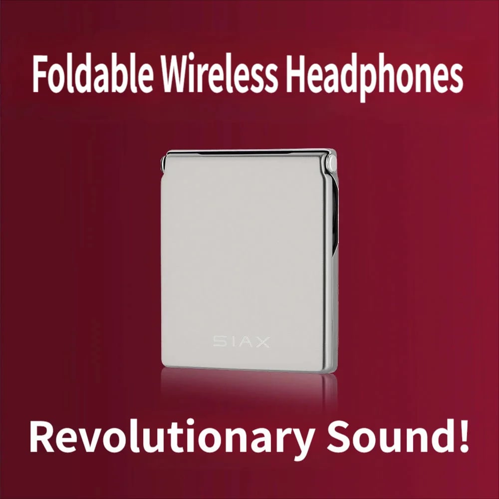 SonicSlim – Ultra Thin Foldable Bluetooth Earbuds