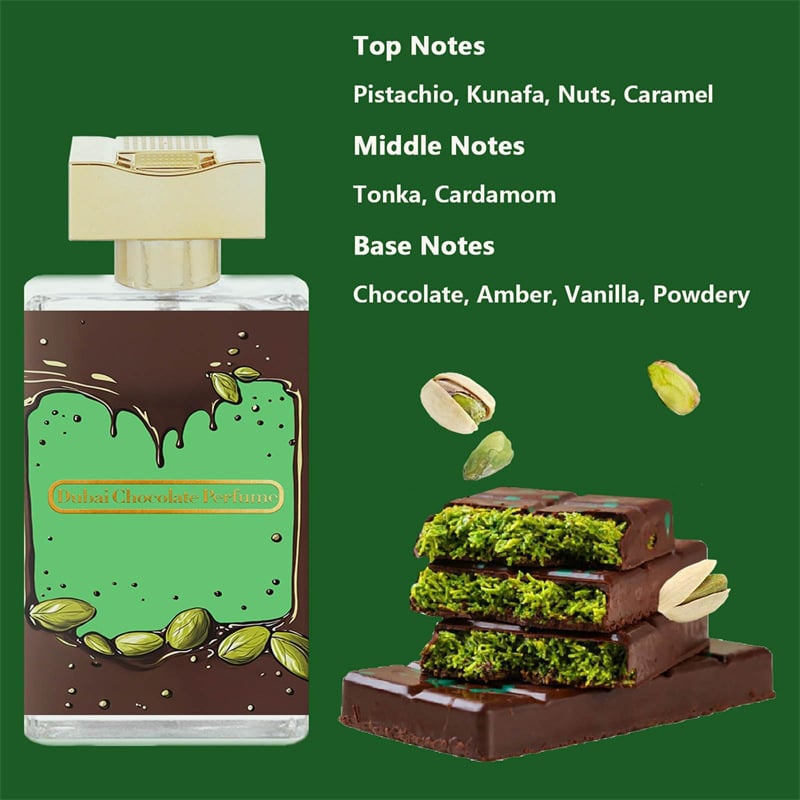 DesertLuxe – Chocolate Pistachio Kunafa Fragrance Perfume