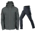 GREY Coat With Pants