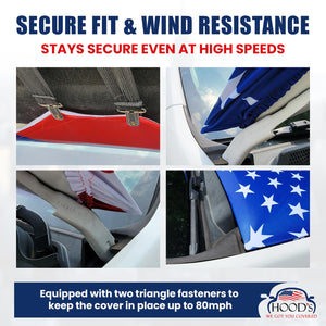 PatriotShield – American Flag Hood Cover