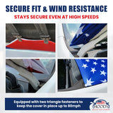 PatriotShield – American Flag Hood Cover