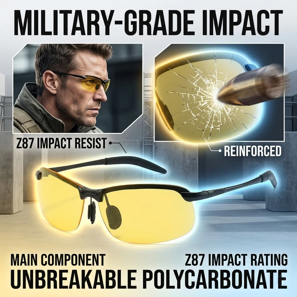 🕶️🕶️ High-Tech Smart Glasses: Offering protection against UV rays and blue light, these glasses also feature anti-glare and anti-reflective properties. The frame is dust- and wind-resistant, while the lenses are impact-resistant and shatterproof. Specif