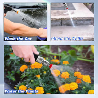 AquaConnect – Garden Hose to Mini Power Washer Adapter