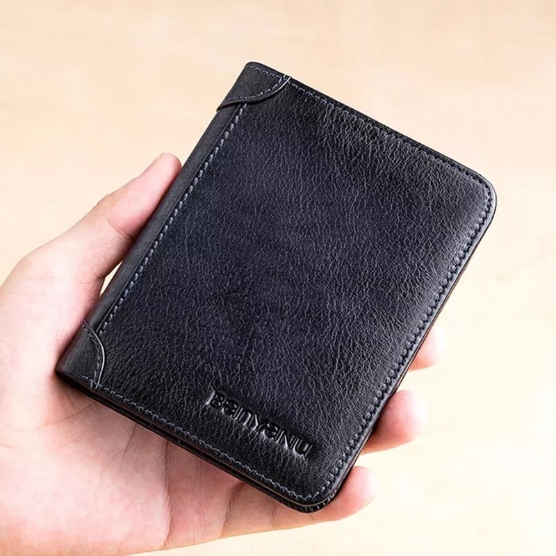PrimeGuard - Genuine Leather RFID Wallet