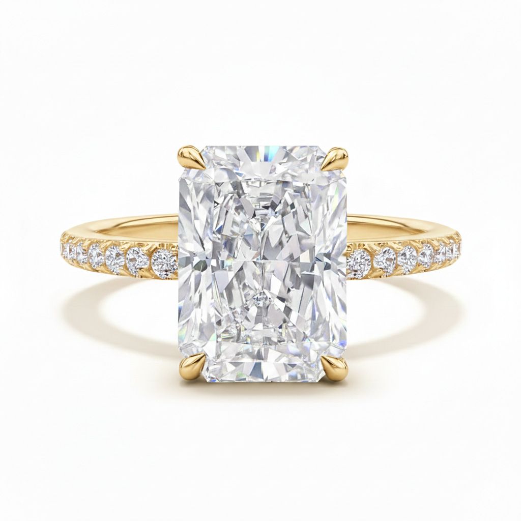 Lumière – Radiant Cut Luxury Statement Ring