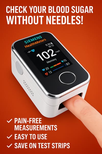 GlucoEase - Non-Invasive Glucose Monitor