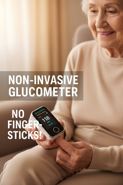 GlucoEase - Non-Invasive Glucose Monitor