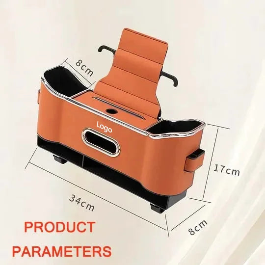 SeatSaver – Multi-Pocket Seat Back Storage Box