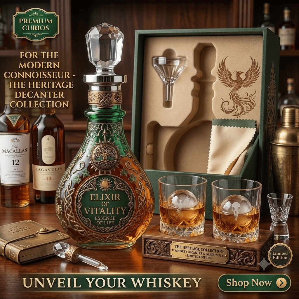 Legacy Barrel – Premium Whiskey Decanter Collection