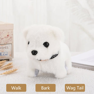 HugTail - Realistic Walking and Barking Plush Dog