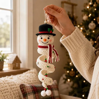 SnowCraft – Complete Crochet Snowman DIY Kit