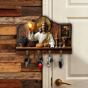 Cross & Cradle - Nativity-Themed Christian Wall Decor