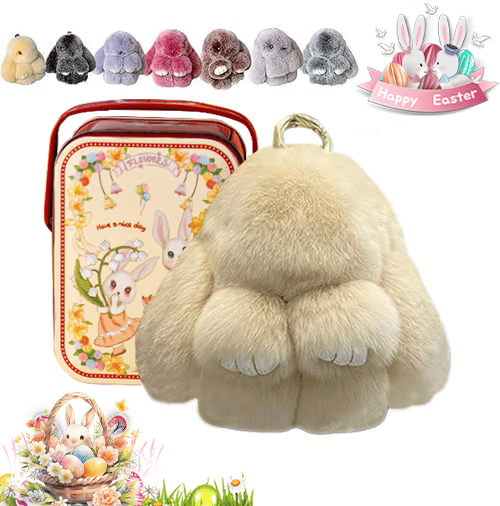 ✨Early Easter Sale 49% Off 🐰 Handmade Soft Bunny Charms