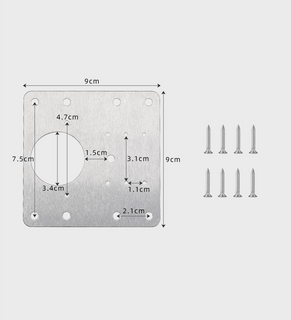 RepairMate - Fixing Plate for Cabinet Door Hinges