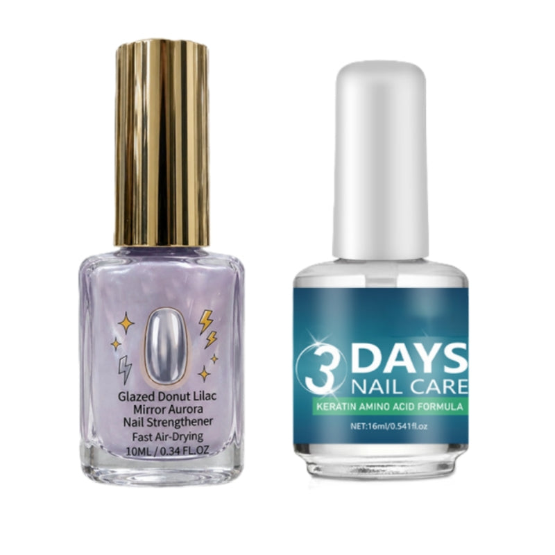 LilacLustre – Glossy Nail Strengthening & Protection Treatment