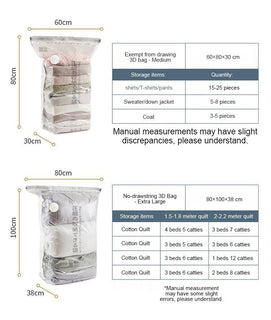 SpaceNest – Vacuum Organizer Bags